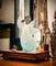 Ceramic African American Guardian Angel Girl with Dove Figurine, Home Décor, Religious Décor, Religious Gift, Church Décor, Baptism Gift